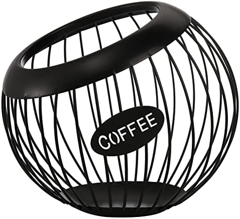 Kaffekapselholdere |  Kaffepodholder, Metal Stort Kapacitet K Kapselholder Kaffekapsel Opbevaringskurv Til Kaffebar, Espresso Kaffepod Organisator Til Bord, Kaffestation Organisator, Kaffebar Tilbehør Kaffekapselholdere Kaffekapselholdere