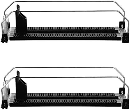 Stabling af dåse dispensere |  2 stk. Drikkevarer Organisator til Køleskab – Selvskubbe Soda Dåse Dispenser Køleskabsflaske Organisator Beverage Opbevaring til Køleskab Pantry Salgsautomat ((3-4 Dåser)) Stabling af dåse dispensere Stabling af dåse dispensere